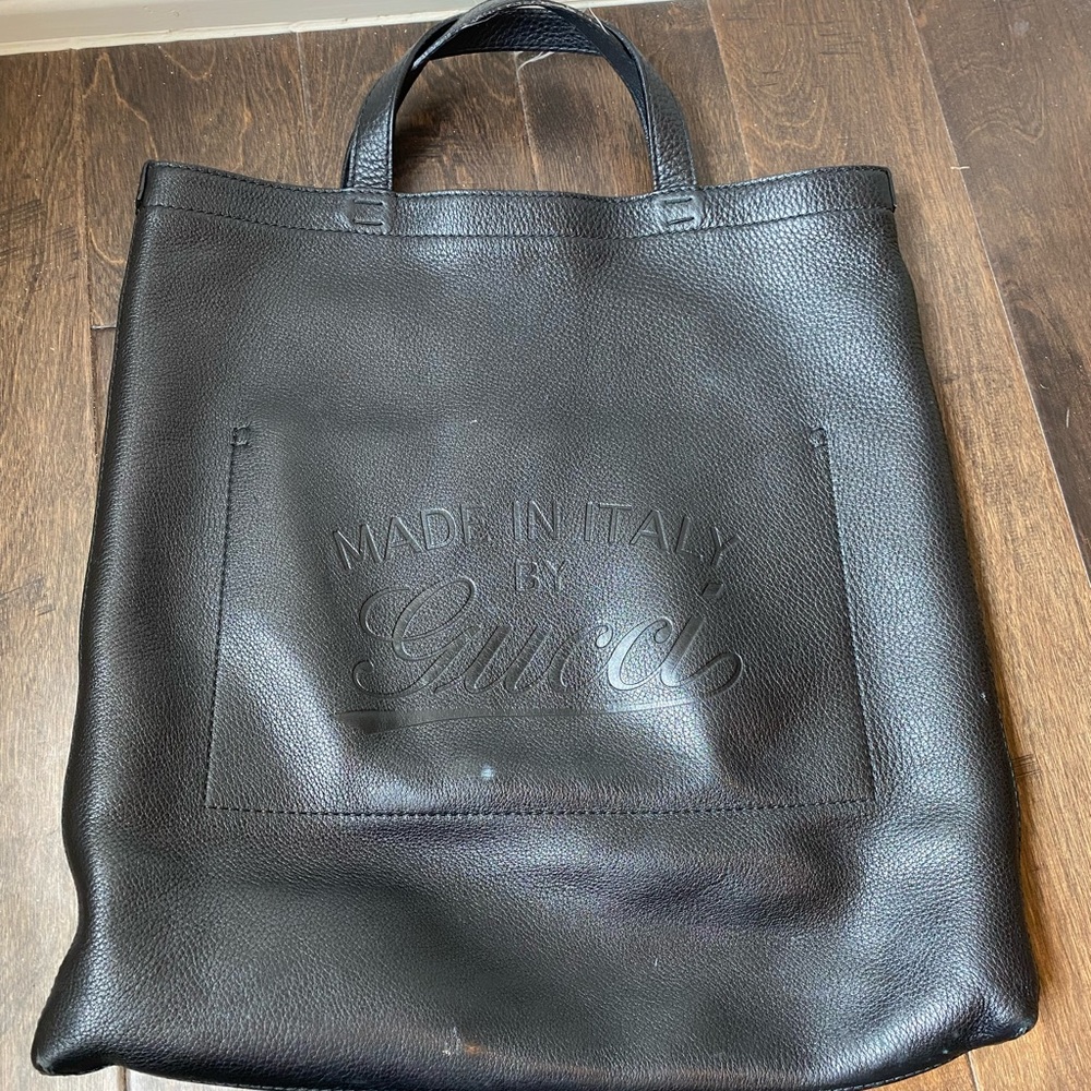 Authentic Gucci Black Tote
